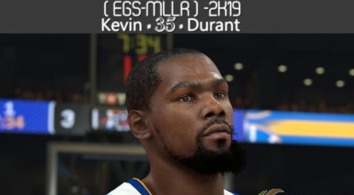 NBA2K19凯文杜兰特身形面补MOD v2.6 NBA2K19凯文杜兰特身形面补MOD v2.6