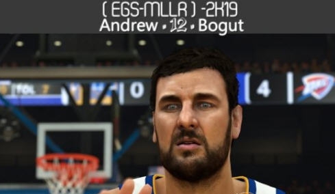 NBA2K19安德鲁博古特身形面补MOD v2.5 NBA2K19安德鲁博古特身形面补MOD v2.5