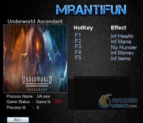 地下世界崛起五项修改器 v0.3.28918 地下世界崛起五项修改器 v0.3.28918