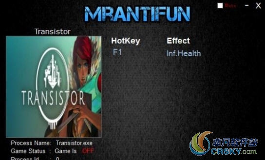 晶体管1.50473无限生命修改器 v1.79 晶体管1.50473无限生命修改器 v1.79