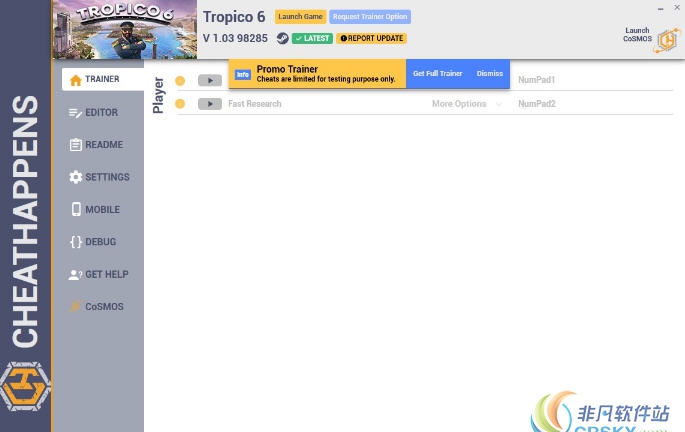 海岛大亨6 1.0398285修改器(七项) v1.31 海岛大亨6 1.0398285修改器(七项) v1.31