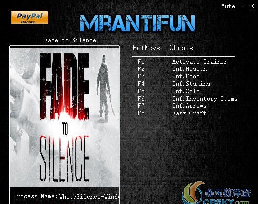 归于沉寂1.0.2022修改器(七项) v1.27 归于沉寂1.0.2022修改器(七项) v1.27