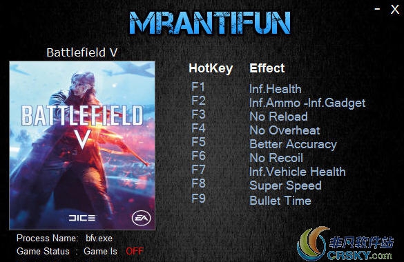 战地5 24799修改器(十项) v2.06 战地5 24799修改器(十项) v2.06