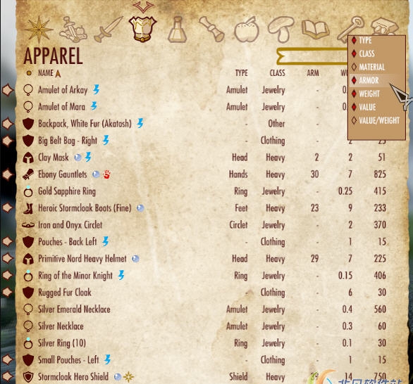 上古卷轴5天际探险家风格UI MOD v2.47 上古卷轴5天际探险家风格UI MOD v2.47