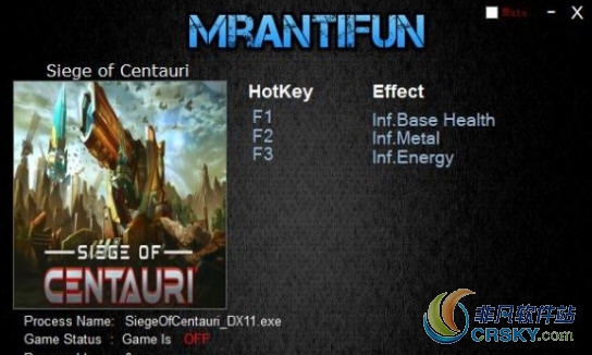 半人马座围攻0.1.61029修改器(三项) v2.10 半人马座围攻0.1.61029修改器(三项) v2.10