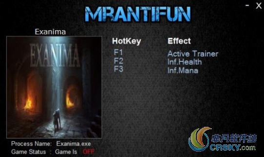 Exanima0.7.2修改器 v1.18