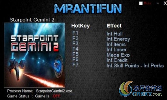 双子星座2v3.0.0.0.1修改器(八项) v2.28 双子星座2v3.0.0.0.1修改器(八项) v2.28