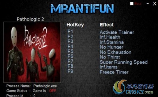 瘟疫2v1.0修改器(八项) v1.65 瘟疫2v1.0修改器(八项) v1.65