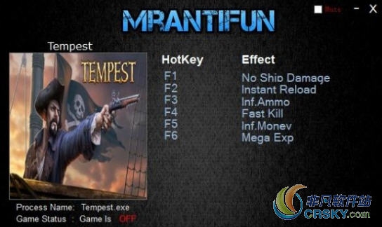 暴风雨1.3修改器(六项) v2.19 暴风雨1.3修改器(六项) v2.19