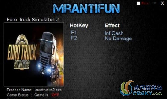 欧洲卡车模拟2修改器(两项) v1.35.7 欧洲卡车模拟2修改器(两项) v1.35.7