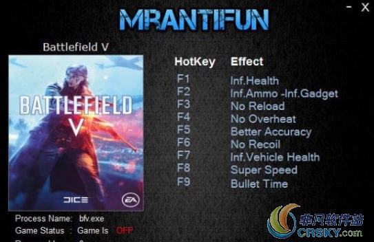 战地5修改器(十项) v250812 战地5修改器(十项) v250812