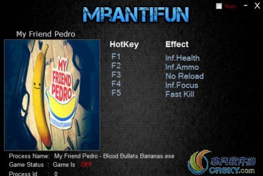 我的朋友佩德罗修改器(五项) v1.08