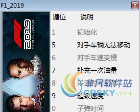 F1 2019修改器(六项) v1.08 F1 2019修改器(六项) v1.08