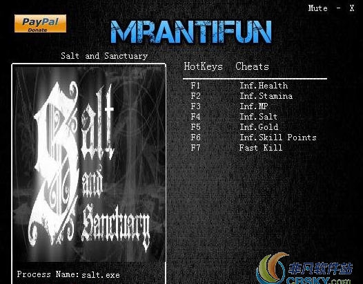 盐和避难所修改器(七项) v1.0.0.13 盐和避难所修改器(七项) v1.0.0.13