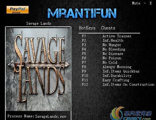 野人土地修改器(十一项) v0.9.5 野人土地修改器(十一项) v0.9.5