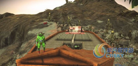 无人深空更加自然地墙壁和地板MOD v2.46