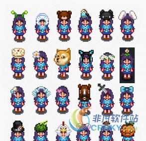 星露谷物语花式帽子包MOD v1.28 星露谷物语花式帽子包MOD v1.28
