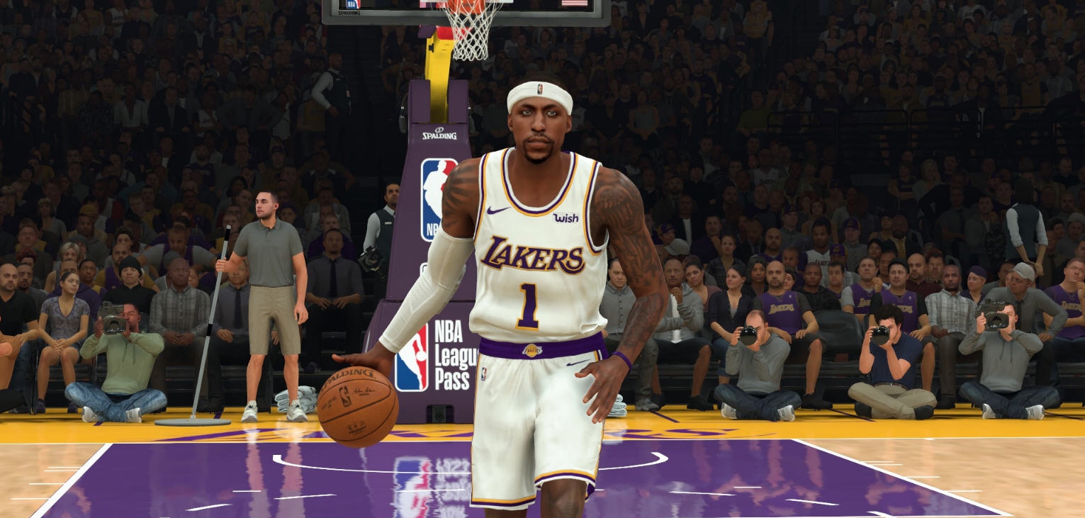 NBA2K20湖人队波普身形面补MOD v1.58 NBA2K20湖人队波普身形面补MOD v1.58
