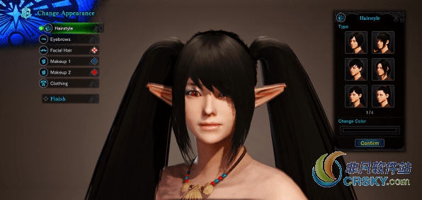 怪物猎人世界初音双马尾发型MOD v2.03 怪物猎人世界初音双马尾发型MOD v2.03