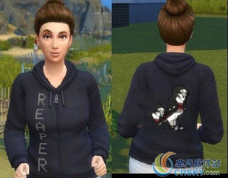 模拟人生4死神鸽子卫衣MOD v1.82