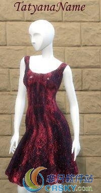 模拟人生4红黑色蕾丝连衣裙MOD v1.98 模拟人生4红黑色蕾丝连衣裙MOD v1.98