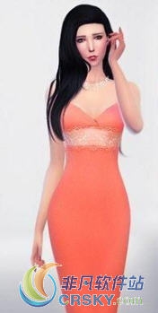 模拟人生4纯色吊带女性连衣裙MOD v1.44 模拟人生4纯色吊带女性连衣裙MOD v1.44