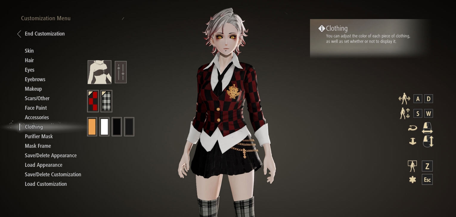 噬血代码校服套装MOD v1.49 噬血代码校服套装MOD v1.49