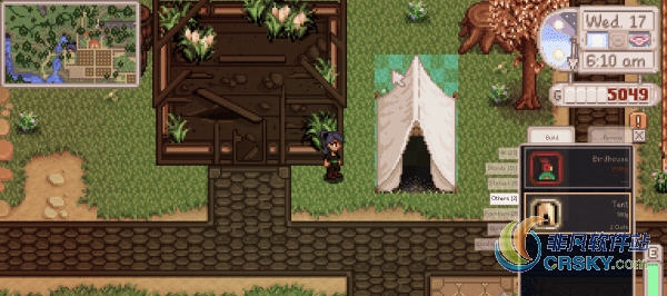 星露谷物语可搭建的帐篷MOD v1.90