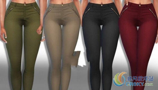 模拟人生4女款紧身休闲长裤MOD v2.52 模拟人生4女款紧身休闲长裤MOD v2.52