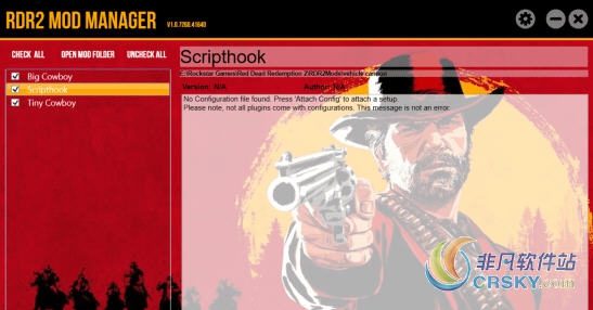 荒野大镖客2MOD管理器 v2.68