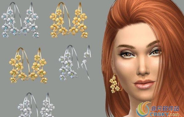 模拟人生4希望之花耳环MOD v1.25 模拟人生4希望之花耳环MOD v1.25