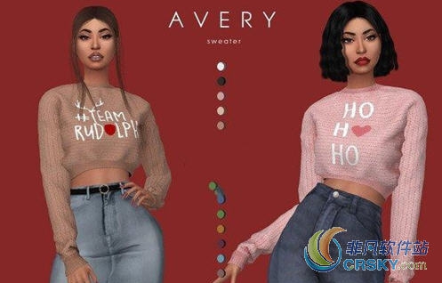 模拟人生4女性时尚冬季毛衣MOD v2.44 模拟人生4女性时尚冬季毛衣MOD v2.44