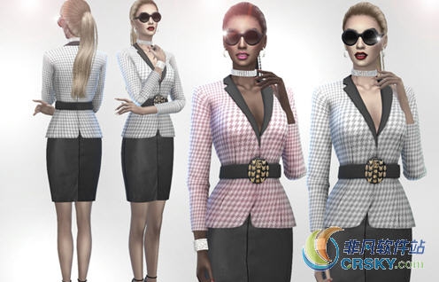 模拟人生4职场女秘书服装MOD v2.31 模拟人生4职场女秘书服装MOD v2.31