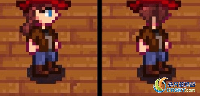 星露谷物语帽子不影响发型MOD v1.70 星露谷物语帽子不影响发型MOD v1.70