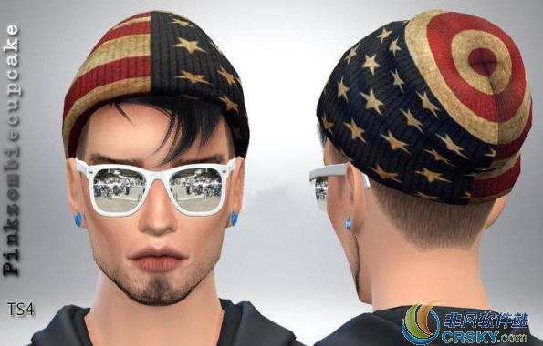 模拟人生4男性时尚针织帽MOD v1.26