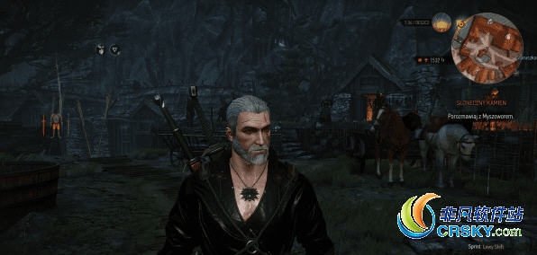 巫师3杰洛特黑色帅气皮衣MOD v1.71 巫师3杰洛特黑色帅气皮衣MOD v1.71