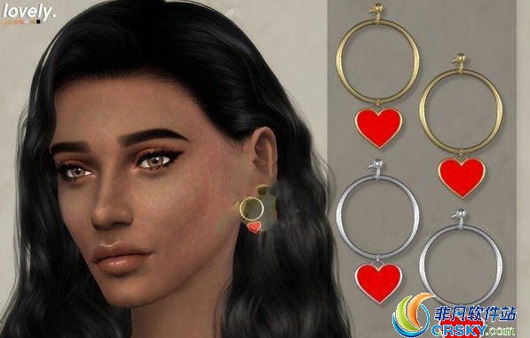 模拟人生4爱心圆环耳环MOD v1.70 模拟人生4爱心圆环耳环MOD v1.70