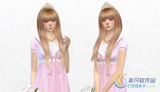 模拟人生4公主粉色连衣裙MOD v1.25 模拟人生4公主粉色连衣裙MOD v1.25