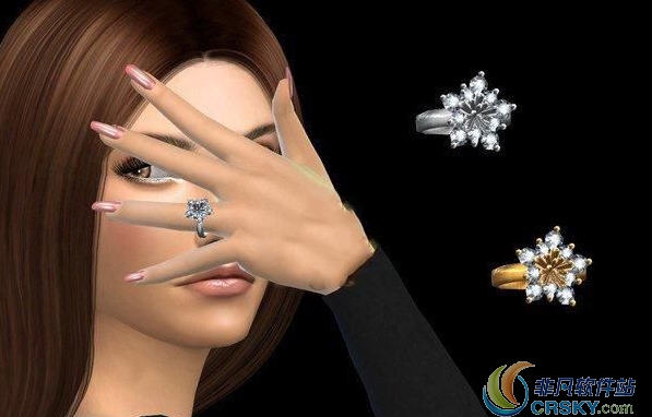 模拟人生4钻石雪花戒指MOD v1.94 模拟人生4钻石雪花戒指MOD v1.94