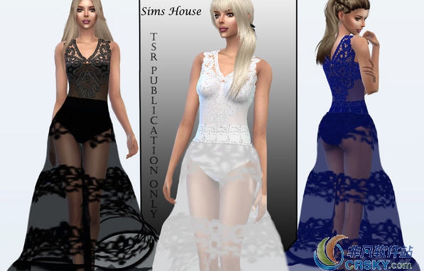 模拟人生4长款透明连衣裙MOD v2.41 模拟人生4长款透明连衣裙MOD v2.41