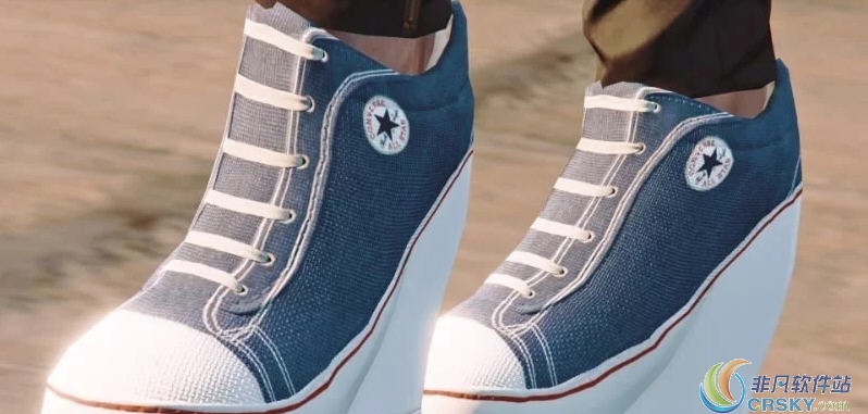 侠盗猎车手5女性匡威高跟鞋MOD v1.99