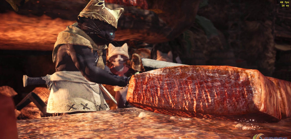 怪物猎人世界黑喵喵厨师MOD v2.27 怪物猎人世界黑喵喵厨师MOD v2.27