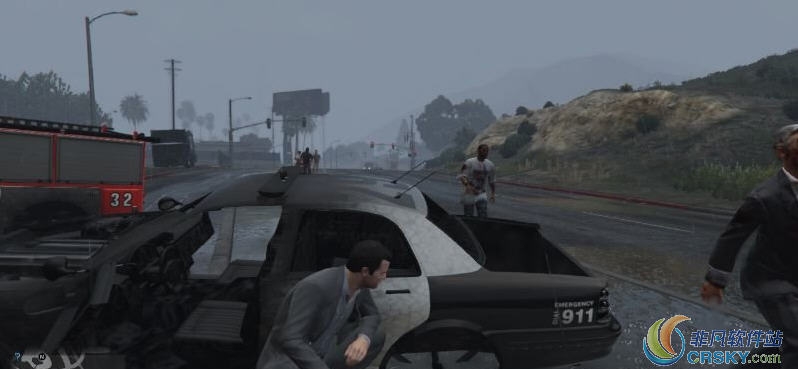 侠盗猎车手5丧尸模式MOD v2.06 侠盗猎车手5丧尸模式MOD v2.06