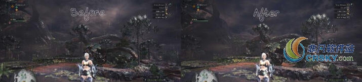 怪物猎人世界冰原去除雨水效果MOD v1.99 怪物猎人世界冰原去除雨水效果MOD v1.99