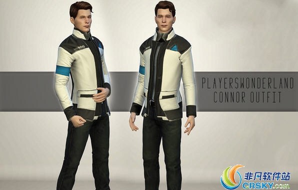 模拟人生4底特律变人康纳装MOD v1.82 模拟人生4底特律变人康纳装MOD v1.82
