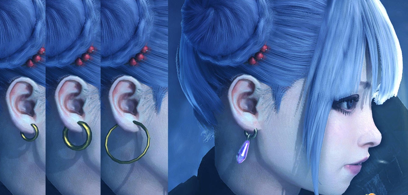 怪物猎人世界冰原简约耳环MOD v1.74 怪物猎人世界冰原简约耳环MOD v1.74
