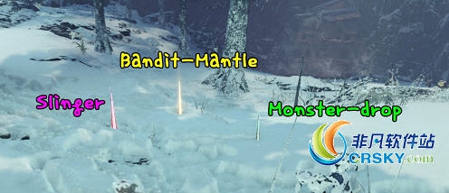 怪物猎人世界冰原物品掉落特效更换MOD v2.70 怪物猎人世界冰原物品掉落特效更换MOD v2.70