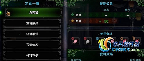 怪物猎人世界冰原猫饭技能搭配修改MOD v2.31 怪物猎人世界冰原猫饭技能搭配修改MOD v2.31