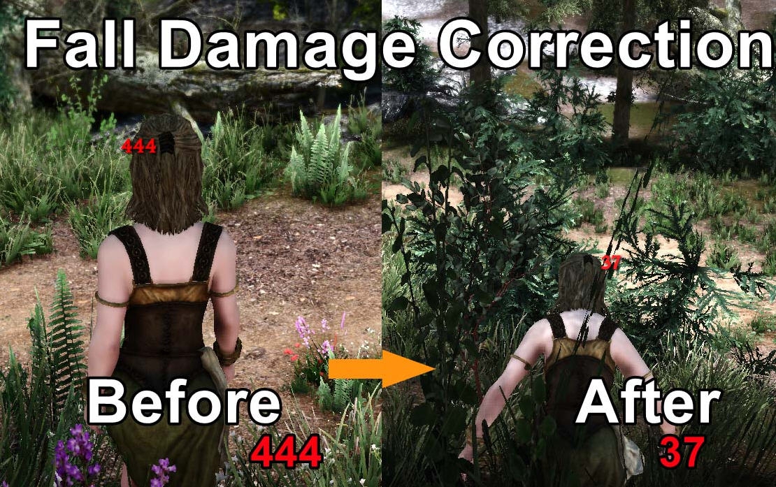 上古卷轴5跌落损伤校正MOD v1.70 上古卷轴5跌落损伤校正MOD v1.70