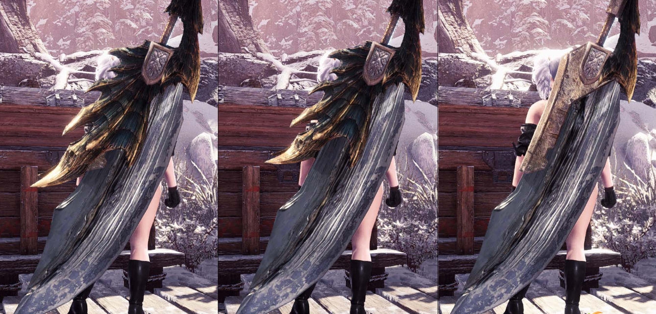 怪物猎人世界冰原格拉维努斯剑优化MOD v1.21 怪物猎人世界冰原格拉维努斯剑优化MOD v1.21